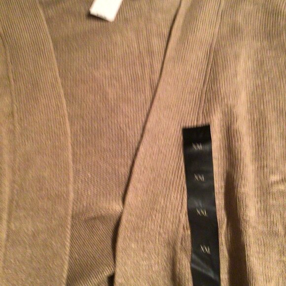 Banana Republic Women's Tan Long  Duster sweater 2 XL New With Tags - Picture 5 of 5